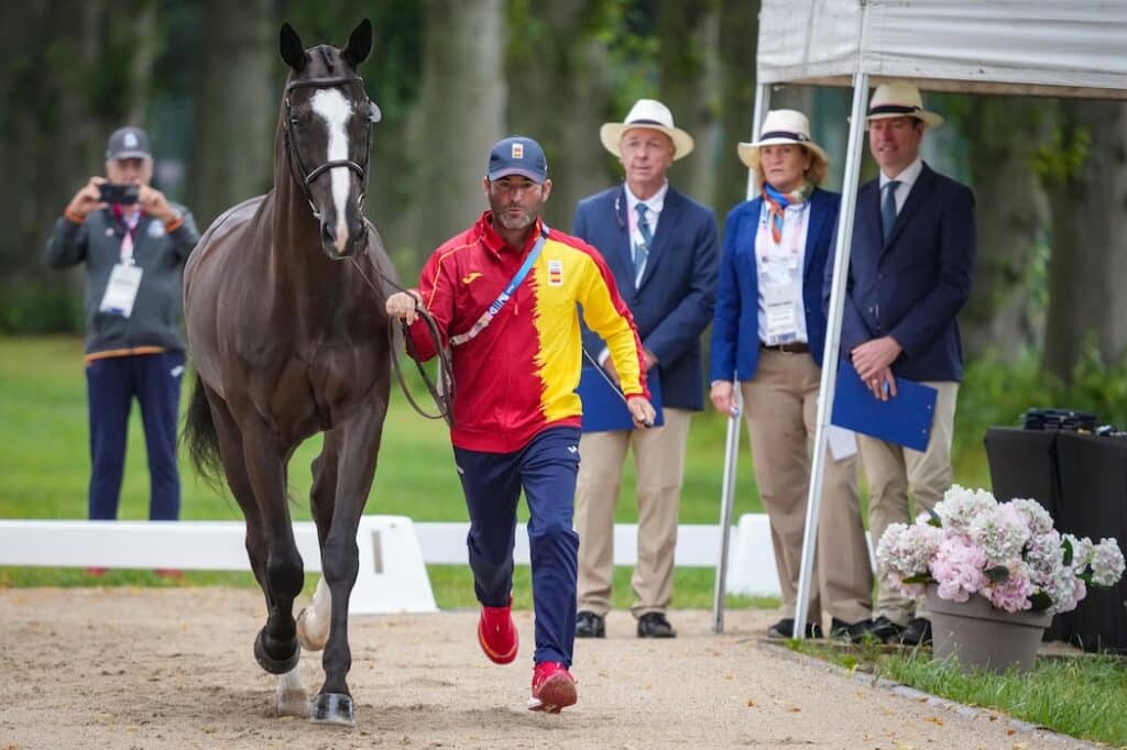 Paris 2024 / La pluie change tout pour les chevaux