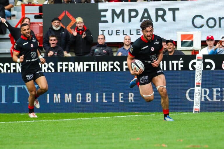 Mathis Castro-Ferreira, la jeunesse du Stade Toulousain s'exprime.