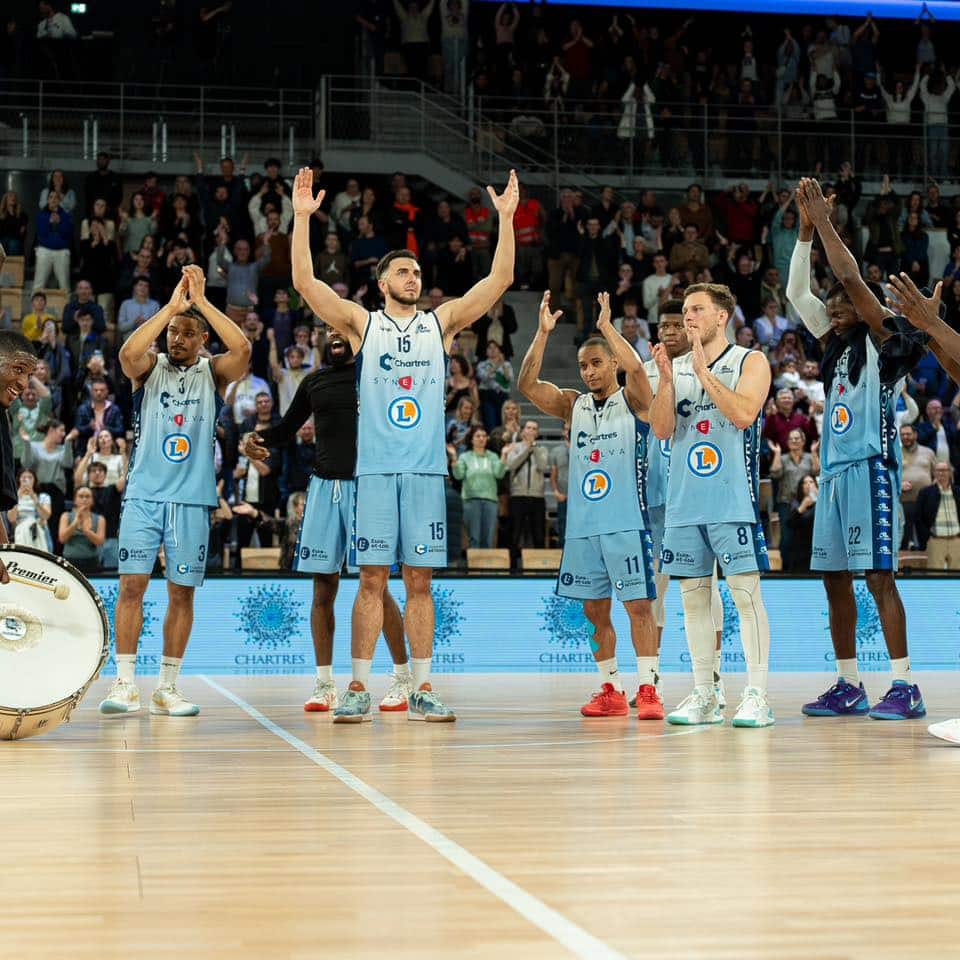 Le Basket Masculin à Chartres vit très bien sa nouvelle vie en Pro B.