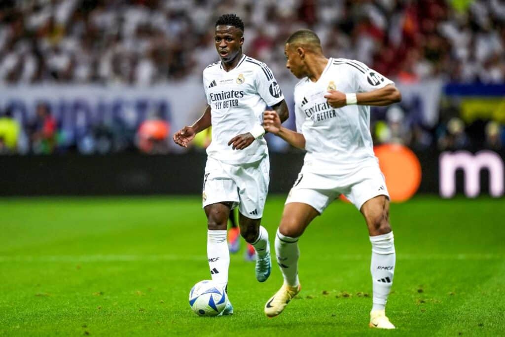Mbappé et Vinicius le duo gagnant du Real Madrid.