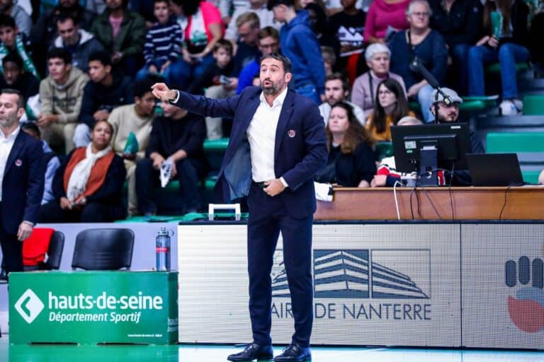 Frédéric Fauthoux, ancien coach de Zaccharie Risacher.