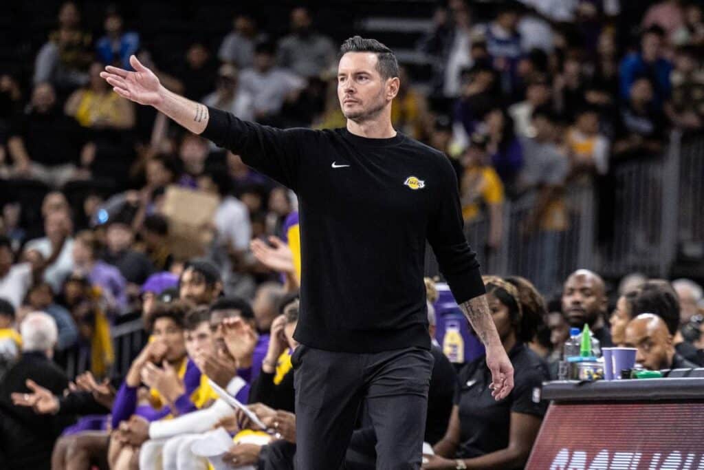 J.J Redick est novice. Pourtant il a été nommé coach des Lakers.