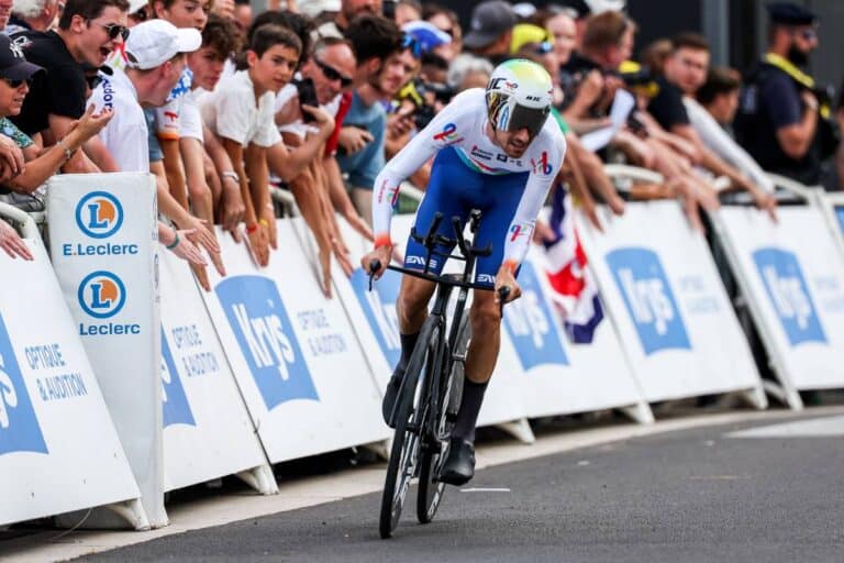 Jordan Jegat a découvert son premier Tour de France.