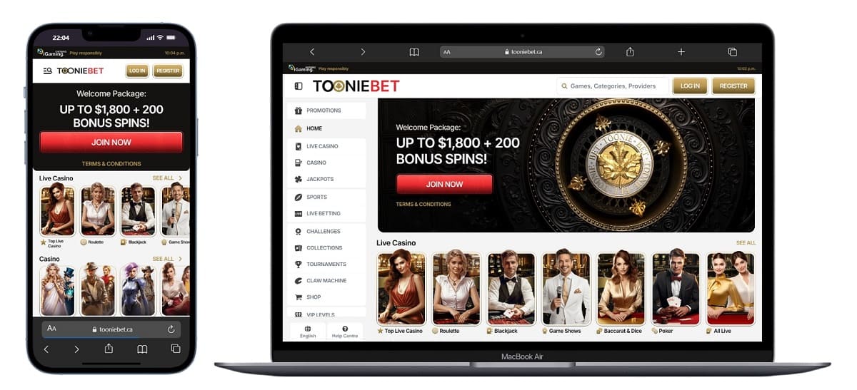 Toonie Bet Casino