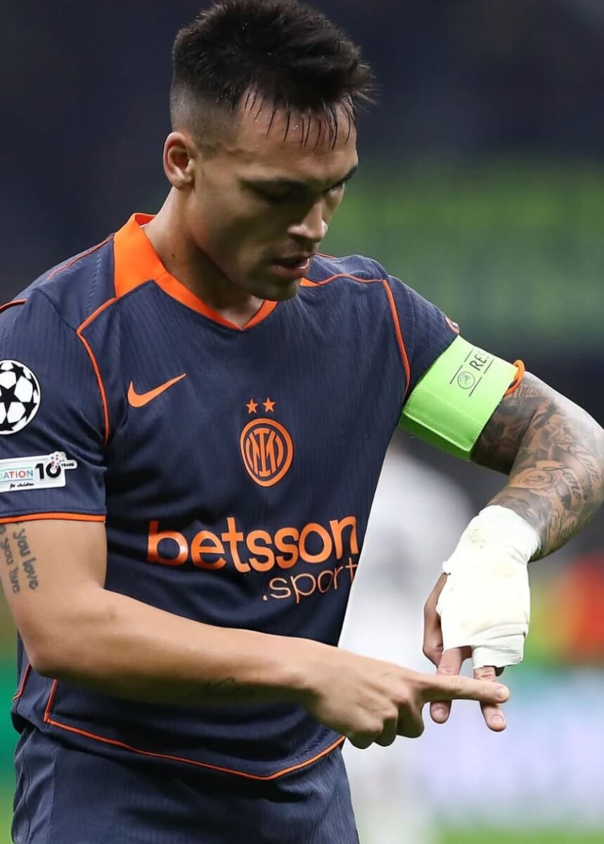 L’Inter battue et Lautaro Martínez blessé : une soirée noire pour les Nerazzurri