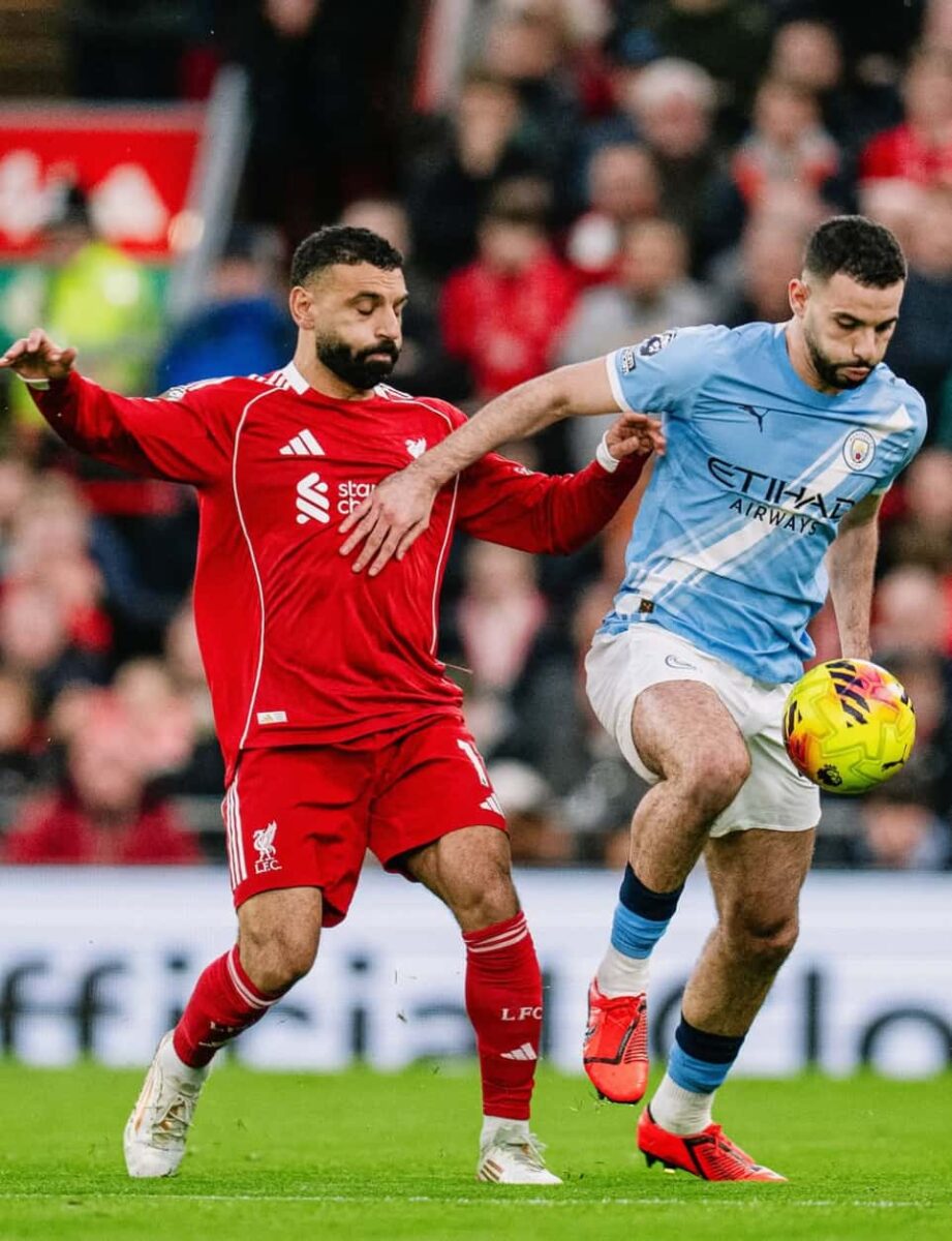 Premier League : Manchester City s’impose à Anfield