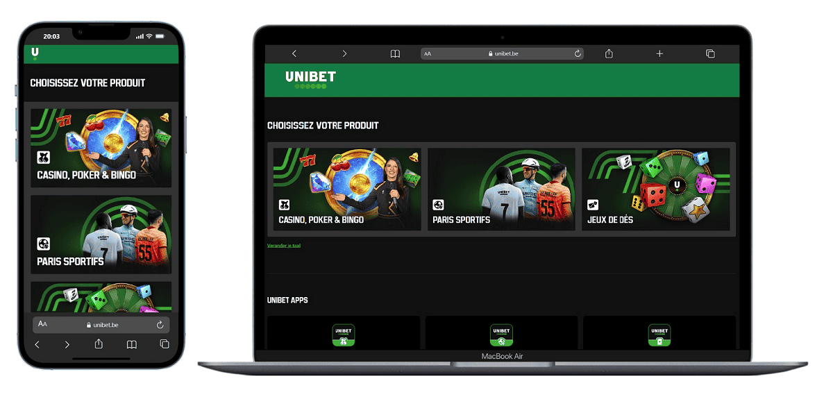 Unibet Belgique