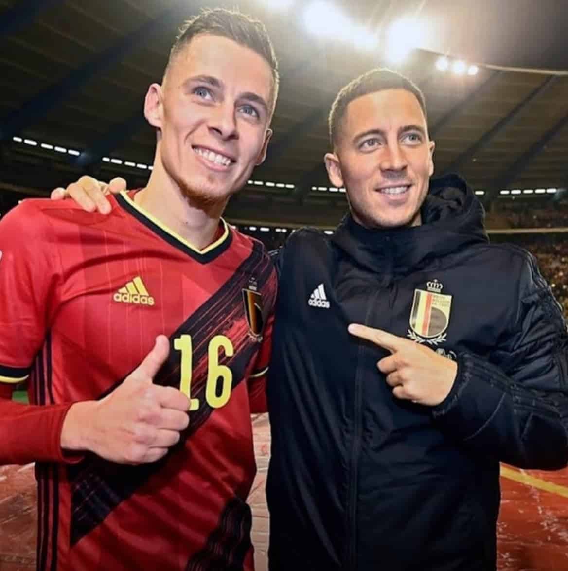 Eden Hazard évoque le retour possible de Thorgan en sélection belge