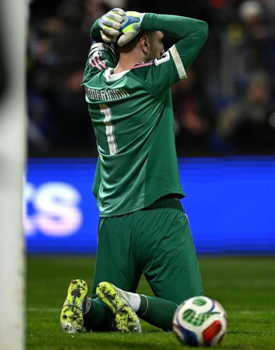 Donnarumma ému après l’élimination de l’Italie