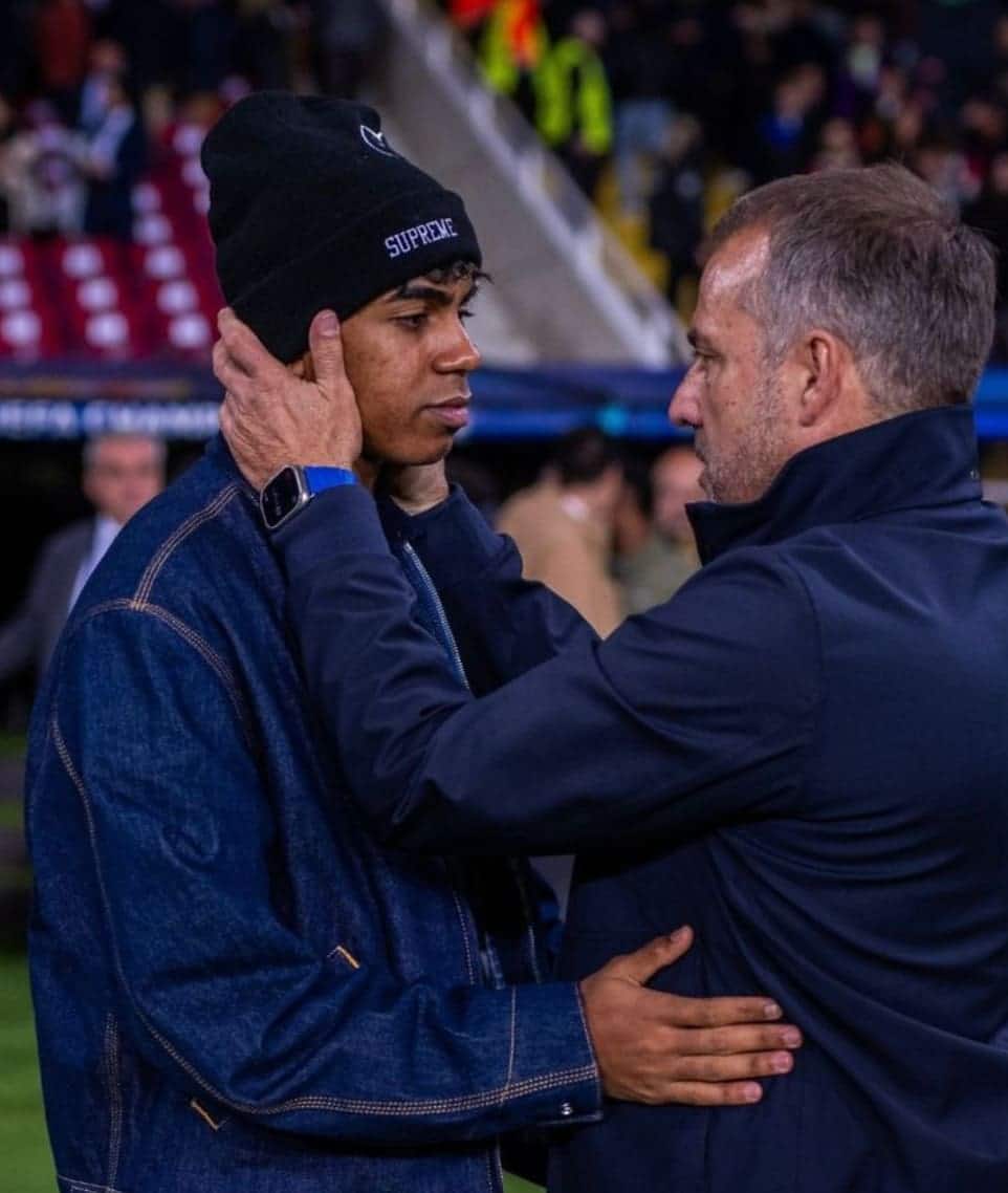 Hansi Flick protège Lamine Yamal après sa frustration contre l’Atlético