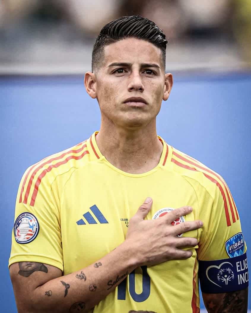 James Rodríguez hospitalisé après le match contre la France