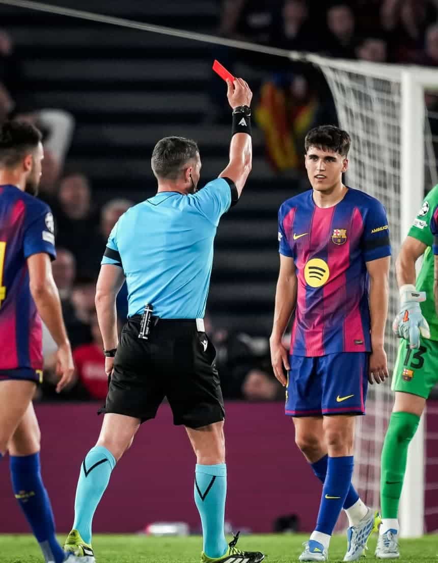Pau Cubarsí assume après son expulsion face à l’Atlético