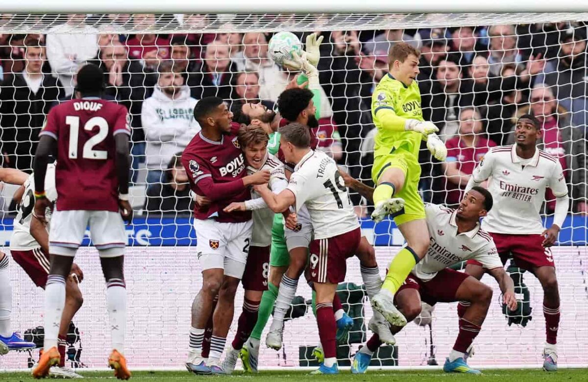 Arsenal–West Ham : une décision VAR très contestée fait exploser West Ham