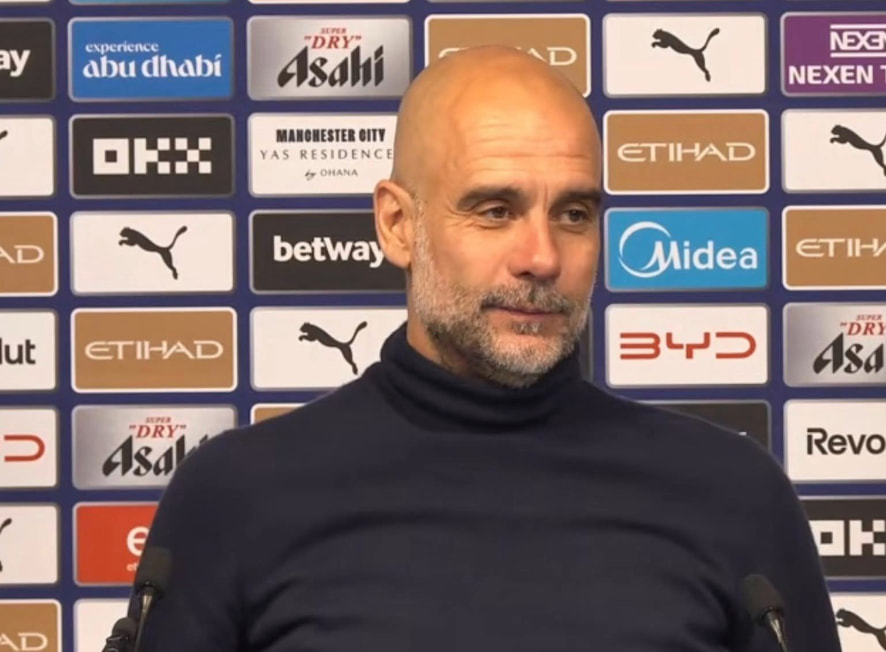Guardiola critique la VAR et s’en prend aussi à l’intelligence artificielle