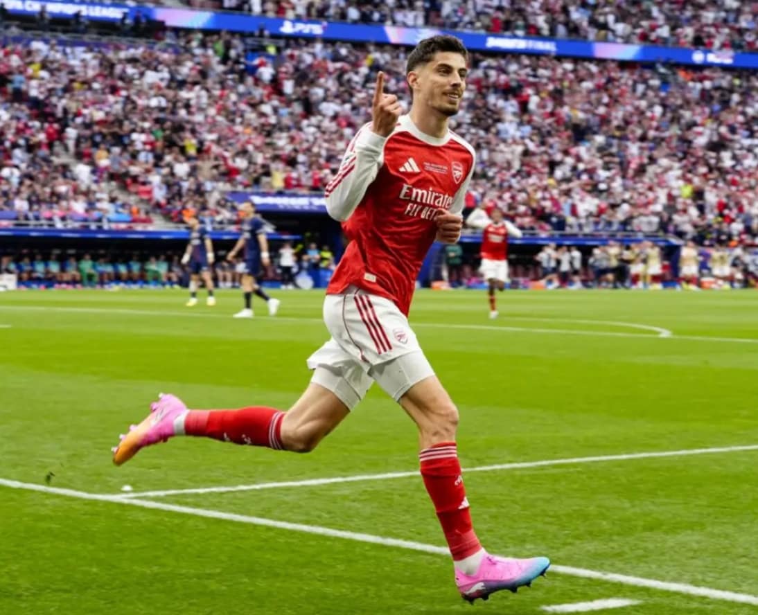 Kai Havertz entre dans un cercle très fermé en finale de Ligue des champions