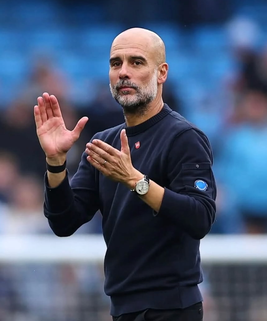 Manchester City rend un hommage monumental à Pep Guardiola