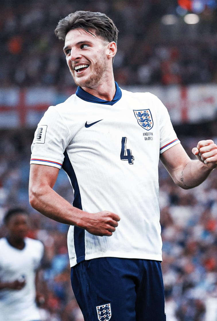 Declan Rice nommé vice-capitaine des Three Lions par Tuchel