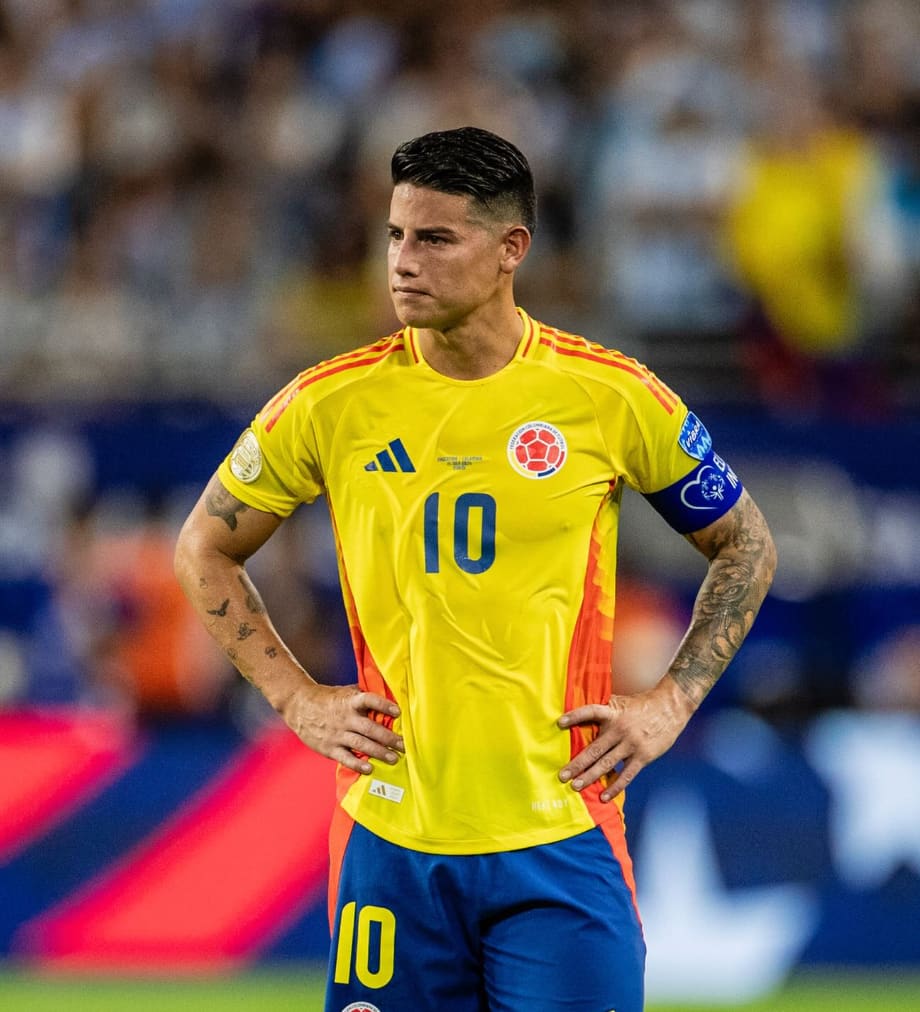 James Rodríguez au centre d’une polémique en Colombie après un geste remarqué