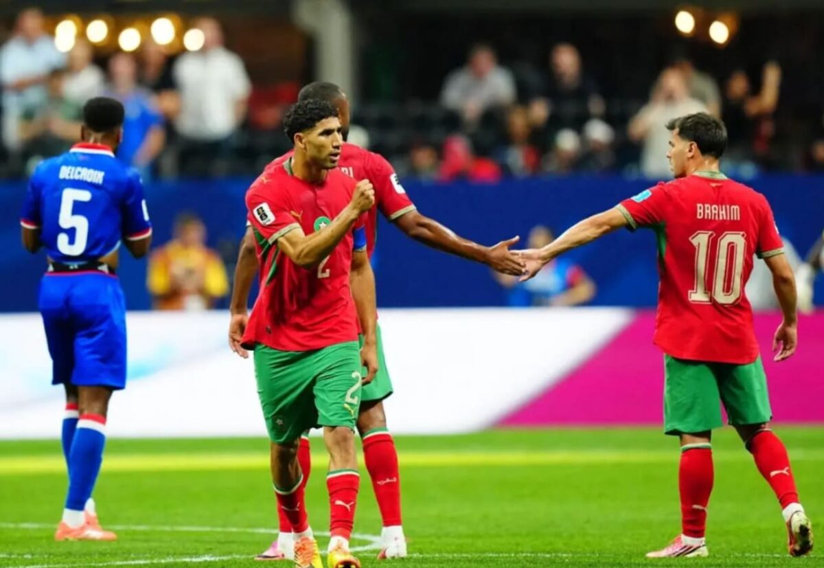 Le Maroc renverse Haïti après une bataille intense