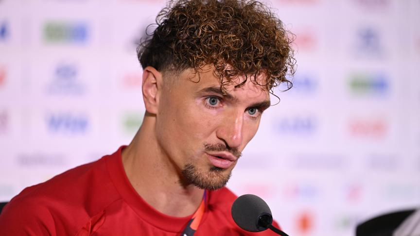 Meunier évoque le contexte particulier avant Belgique – Iran