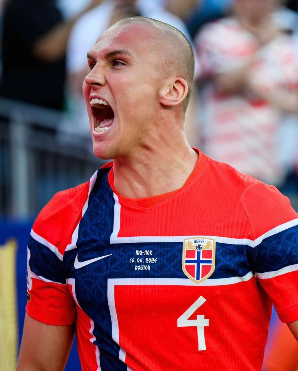 Østigård vit la naissance de son fils à distance pendant la Coupe du monde