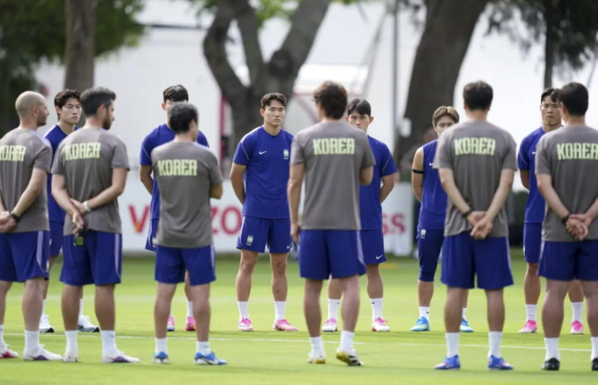 Un drone perturbe la séance de la Corée du Sud avant le match contre le Mexique