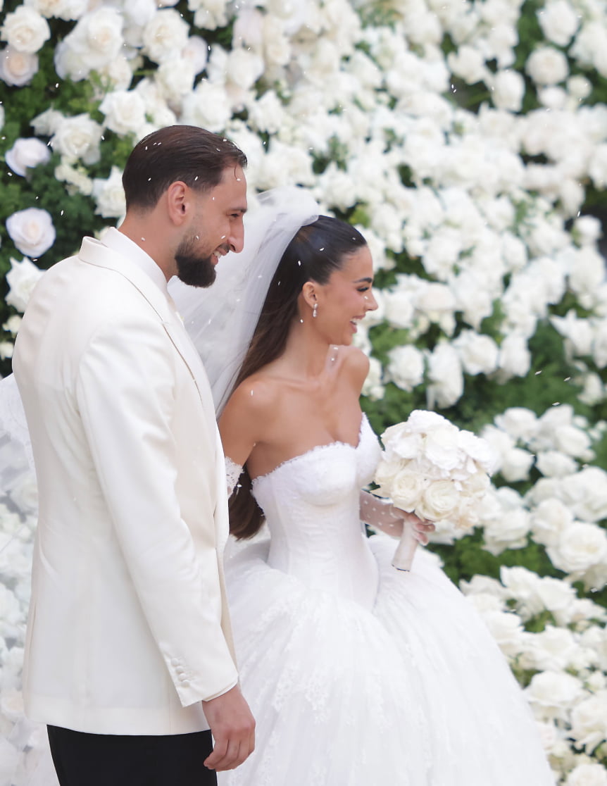 Erling Haaland profite de ses vacances au mariage de Gianluigi Donnarumma