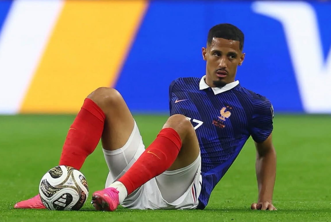Saliba contraint de s’arrêter, son dos ne répond plus
