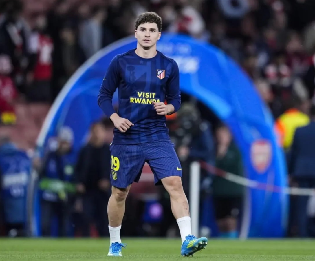 Julián Álvarez encore remplaçant avec l’Atlético